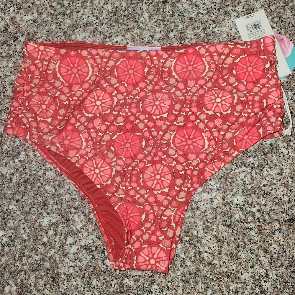 Rhode × Target Red Zinnia Bikini Bottom